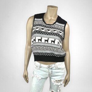 PARKHURST Sleeveless Knit Sweater‎ Vest M